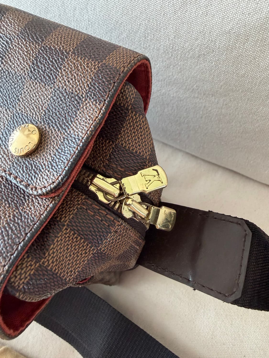 루이비통 다미에 에벤 나비글리오 메신저백 상품이미지7