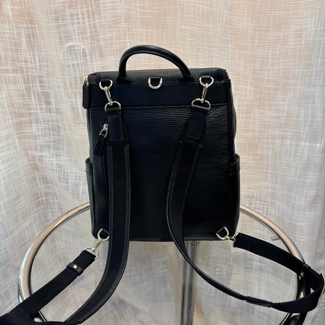 정품 사만다타바사 소가죽 백팩    상품이미지4