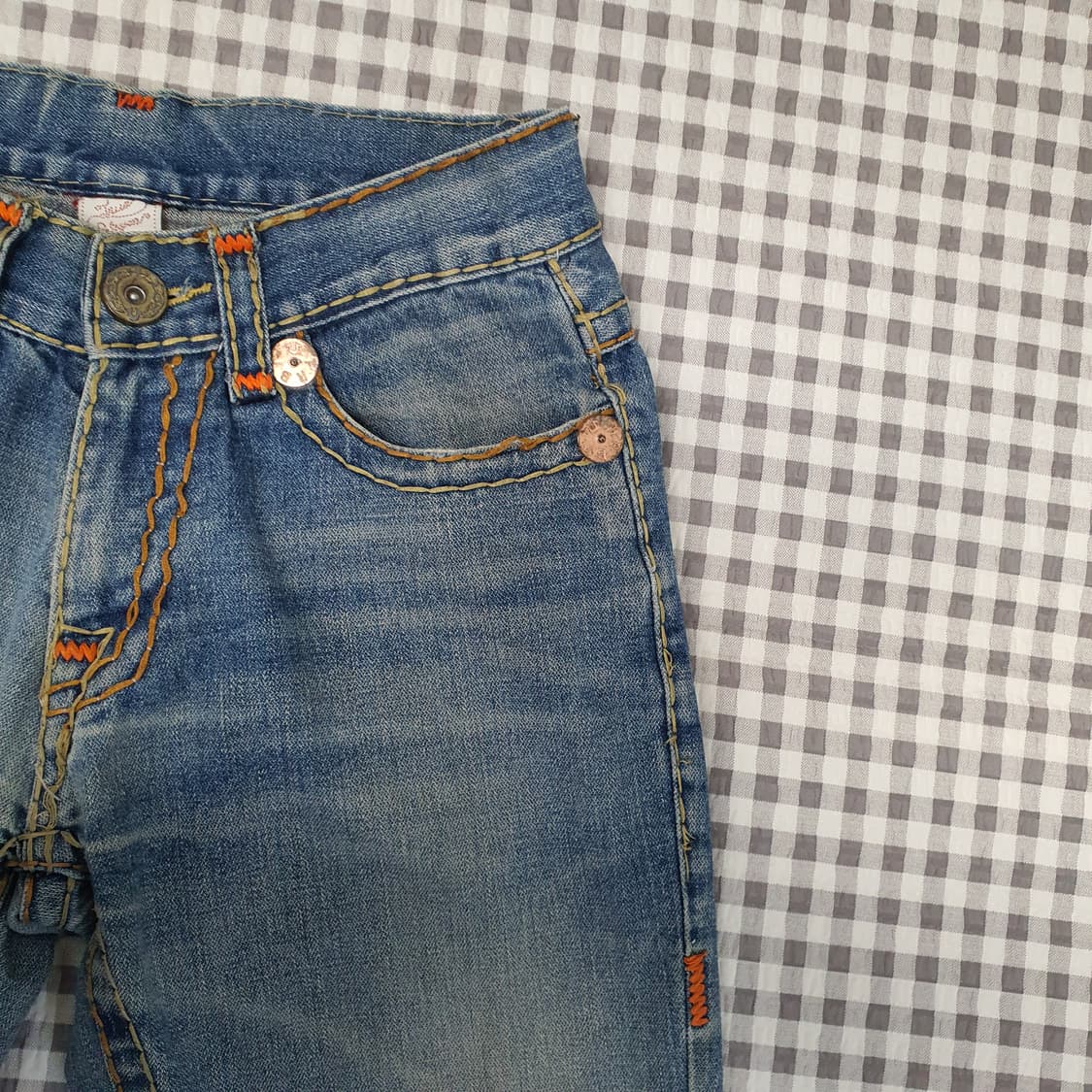 트루릴리젼 부츠컷 데님 청바지 남자30 상품이미지3