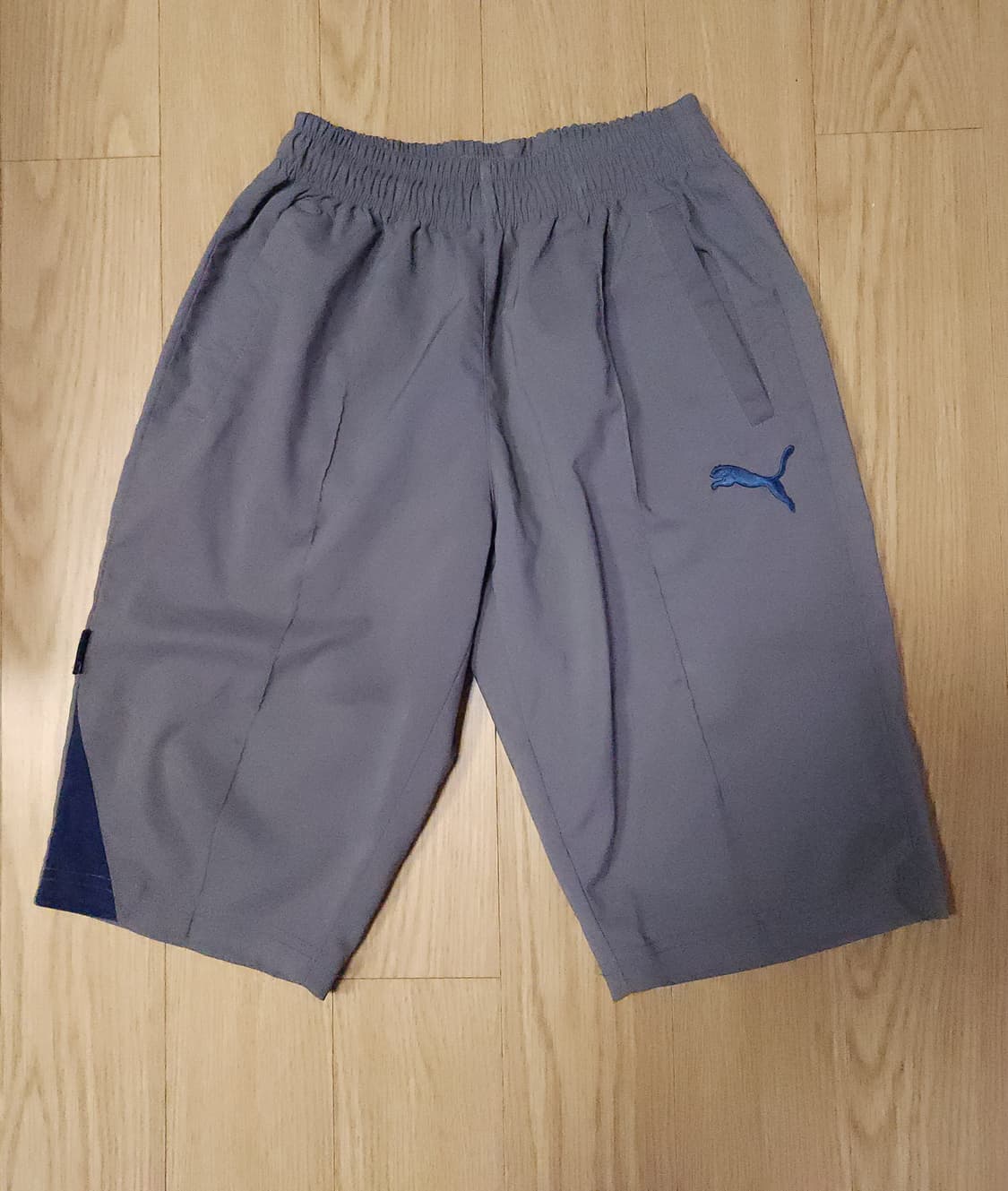 PUMA 퓨마 키즈 우븐 7부 숏팬츠, 반바지 130 상품이미지1