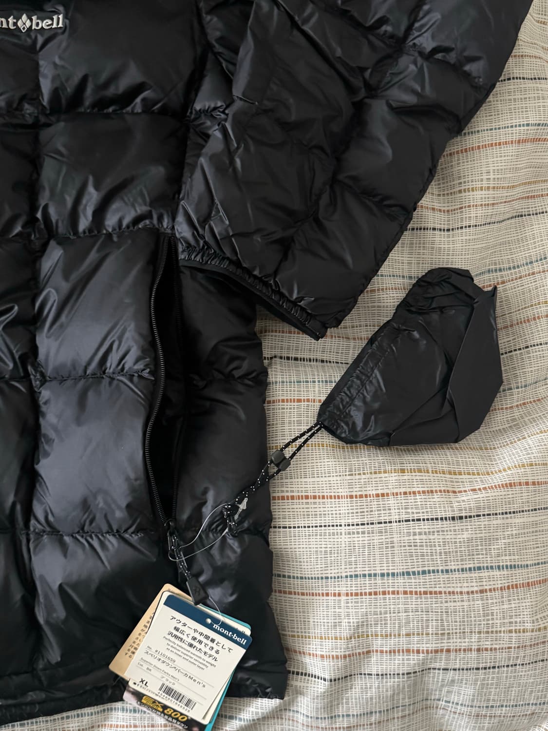 [새상품] 몽벨 슈페리어 다운 파카 블랙 (XL) 상품이미지6