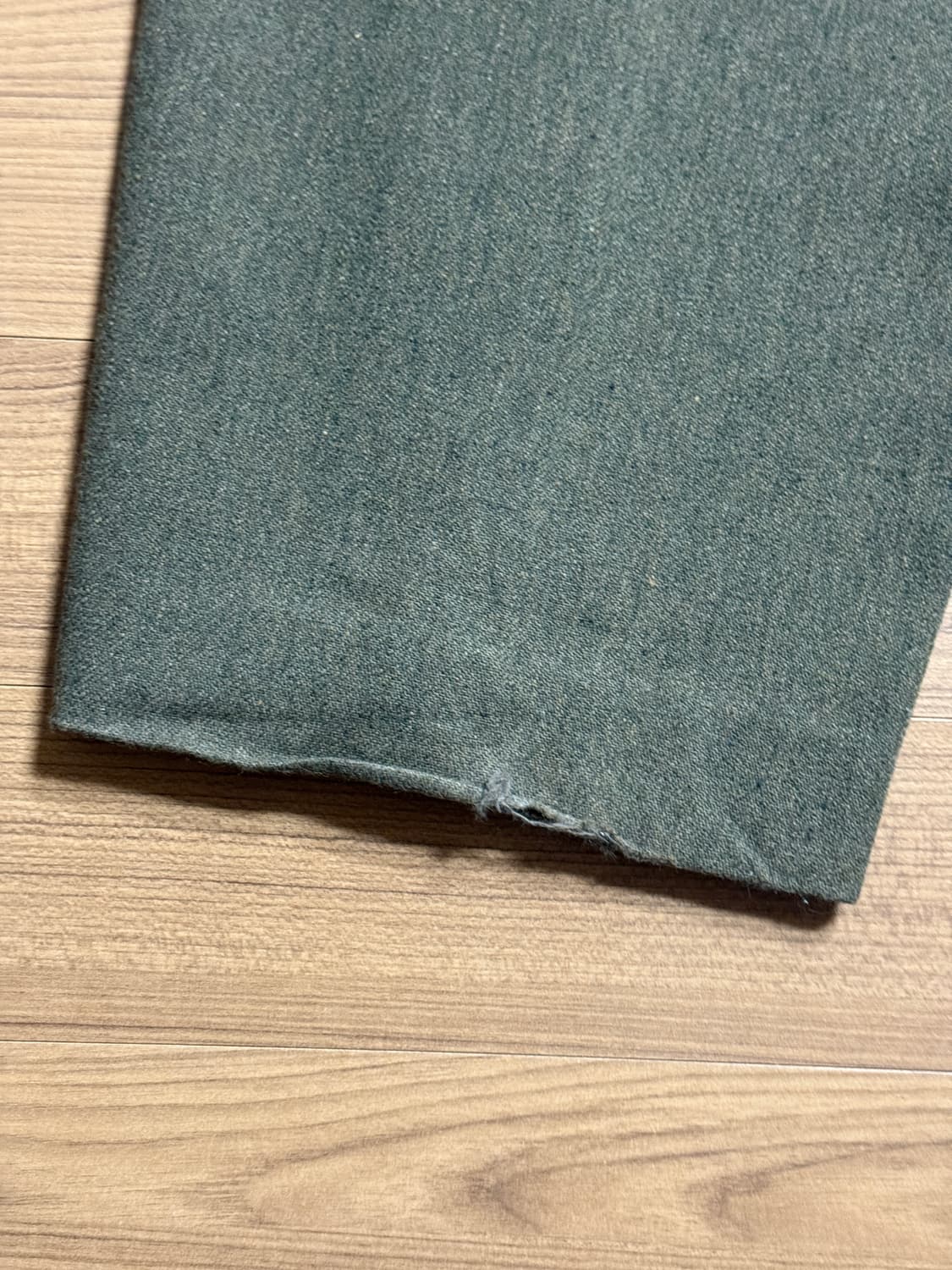 렉토 벨트 디테일 하이웨스트 카키 M사이즈 상품이미지5