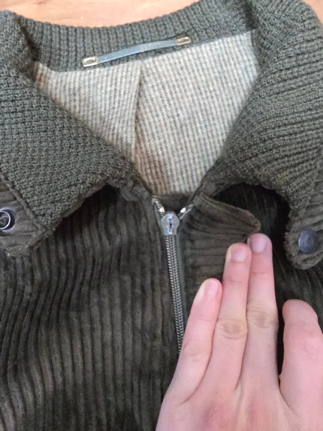 유럽발 80s 빈티지 코듀로이 헌팅자켓 XL 상품이미지6