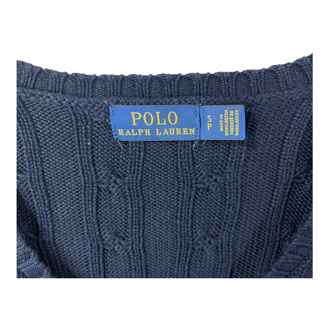 [Polo] 폴로랄프로렌 브이넥 꽈배기니트 상품이미지5