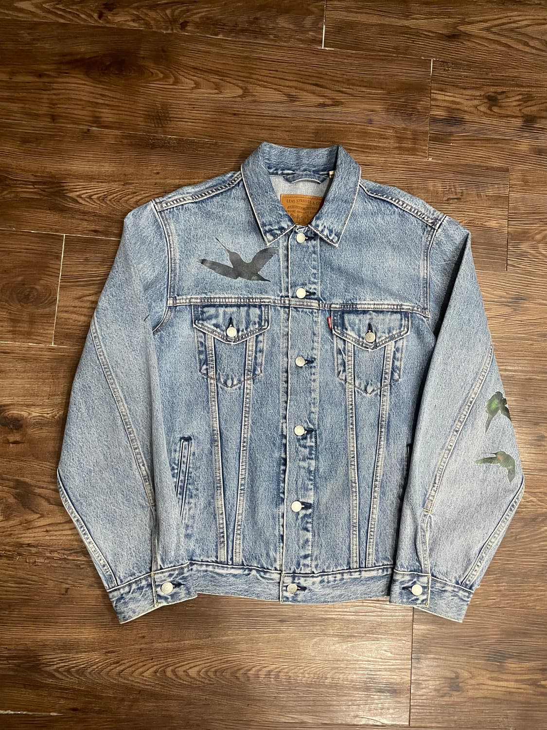 리바이스 버드 프린팅 트러커 데님 자켓 상품이미지3