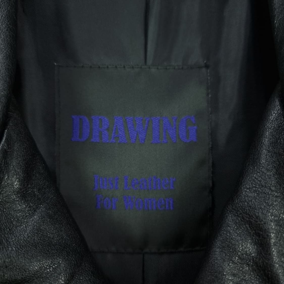 [빈티지] 리얼 램스킨 양가죽 고딕 사선 라이더 가죽 자켓 M18718 상품이미지8