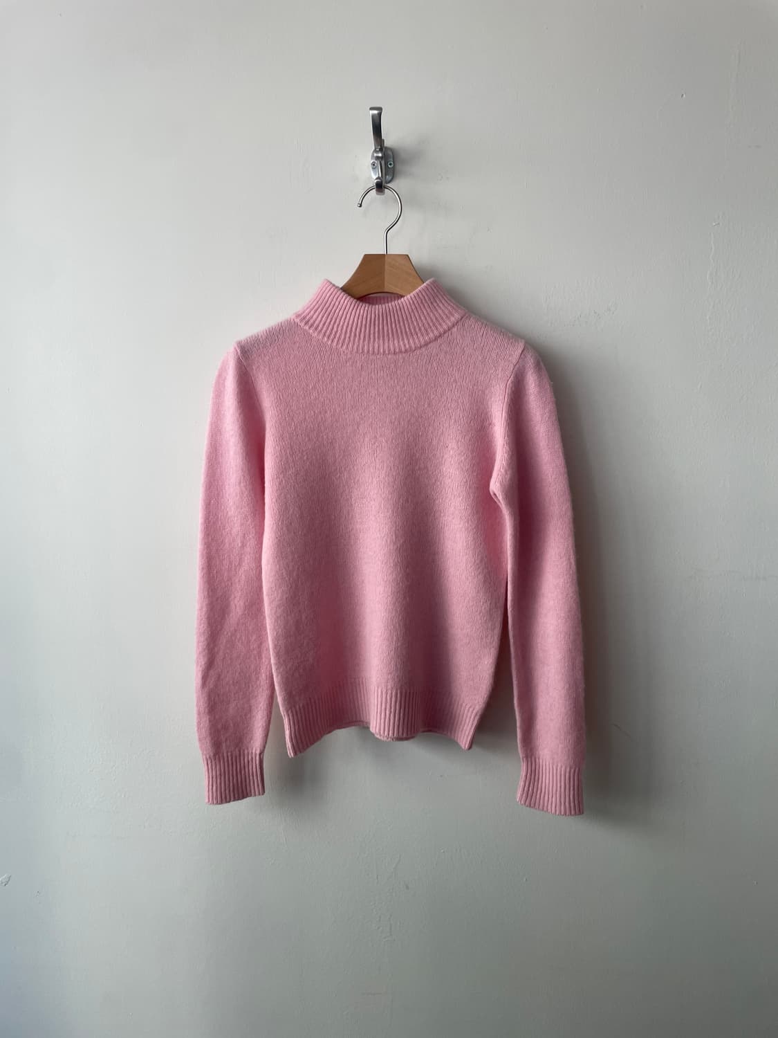 vintage pink turtle neck knit 상품이미지2