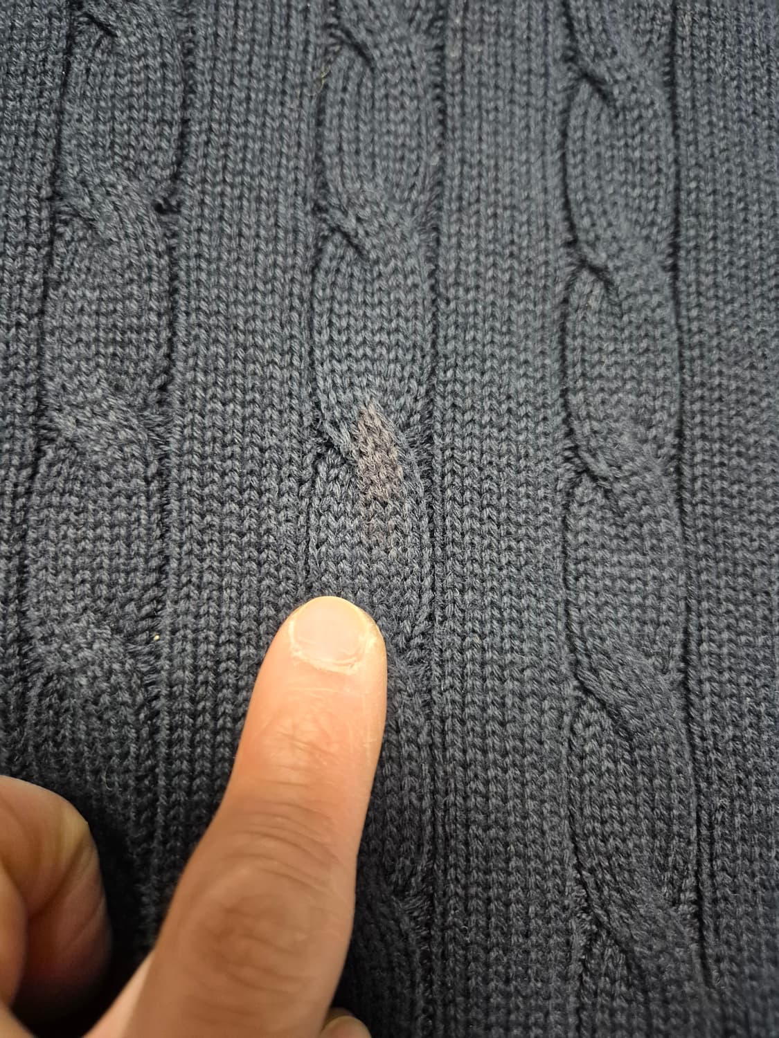 예일 케이블 니트 상품이미지2