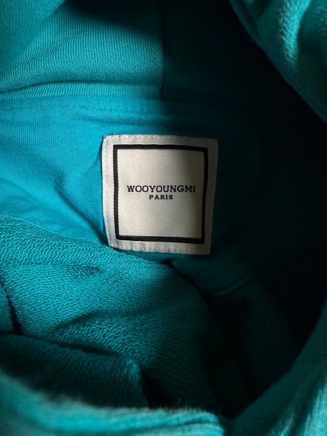 우영미 백로고 후드 상품이미지3