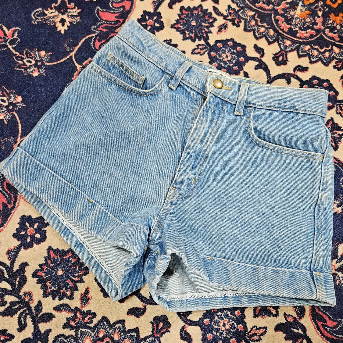 아메리칸 어페럴 in USA Y2k 데님 숏 반바지 27 상품이미지2