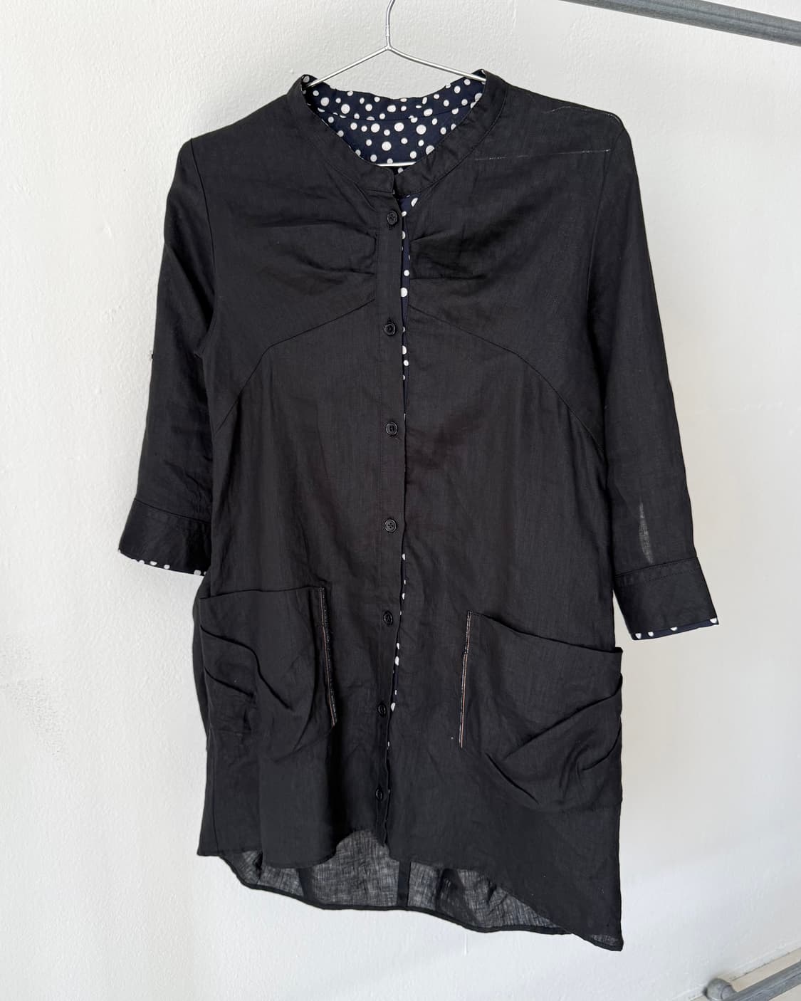 빈티지 도트 원피스 상품이미지1