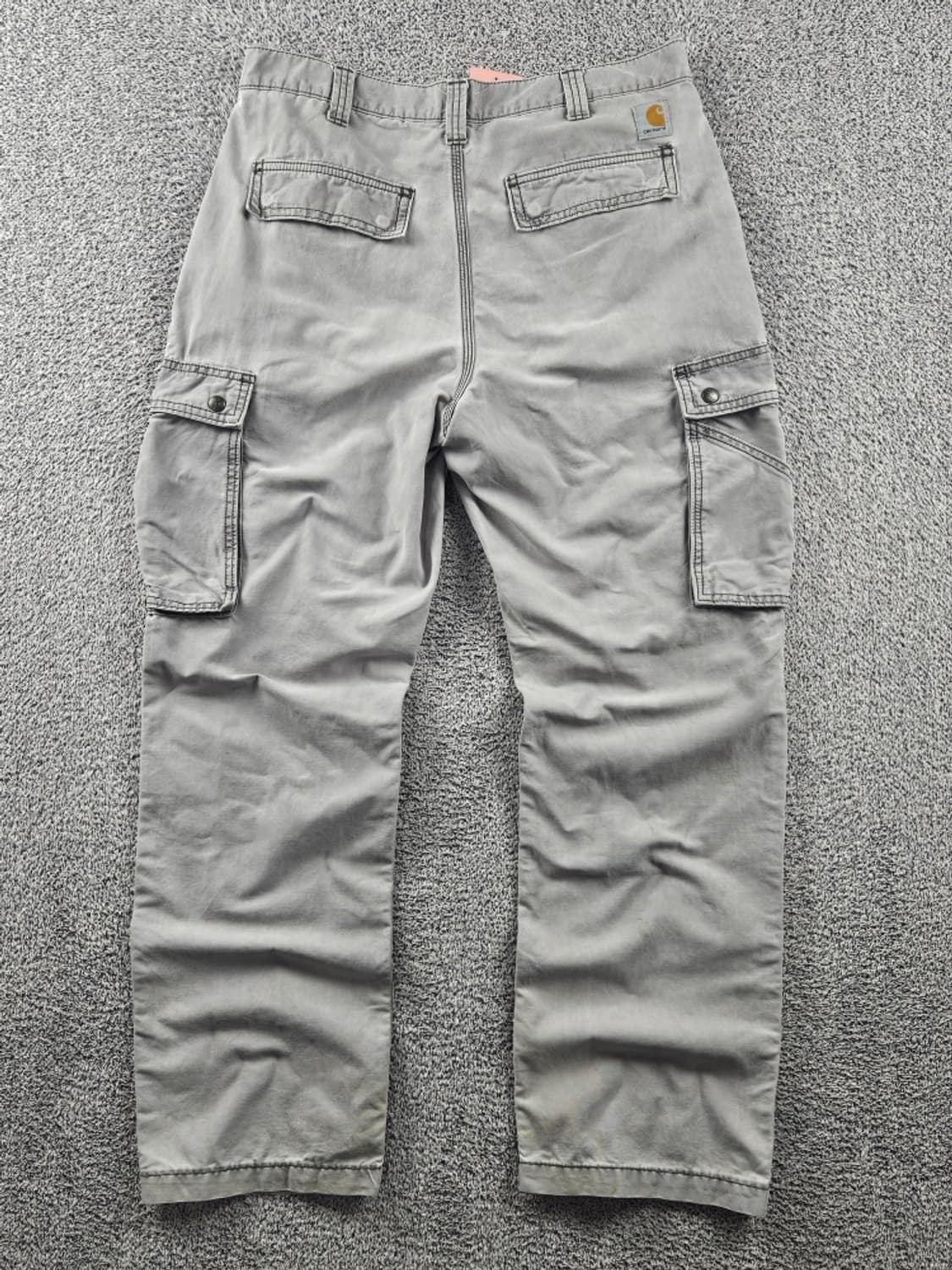 칼하트 코튼 캔버스 카고 포켓 워크 팬츠 ( 34X32 ) / 10902 상품이미지4
