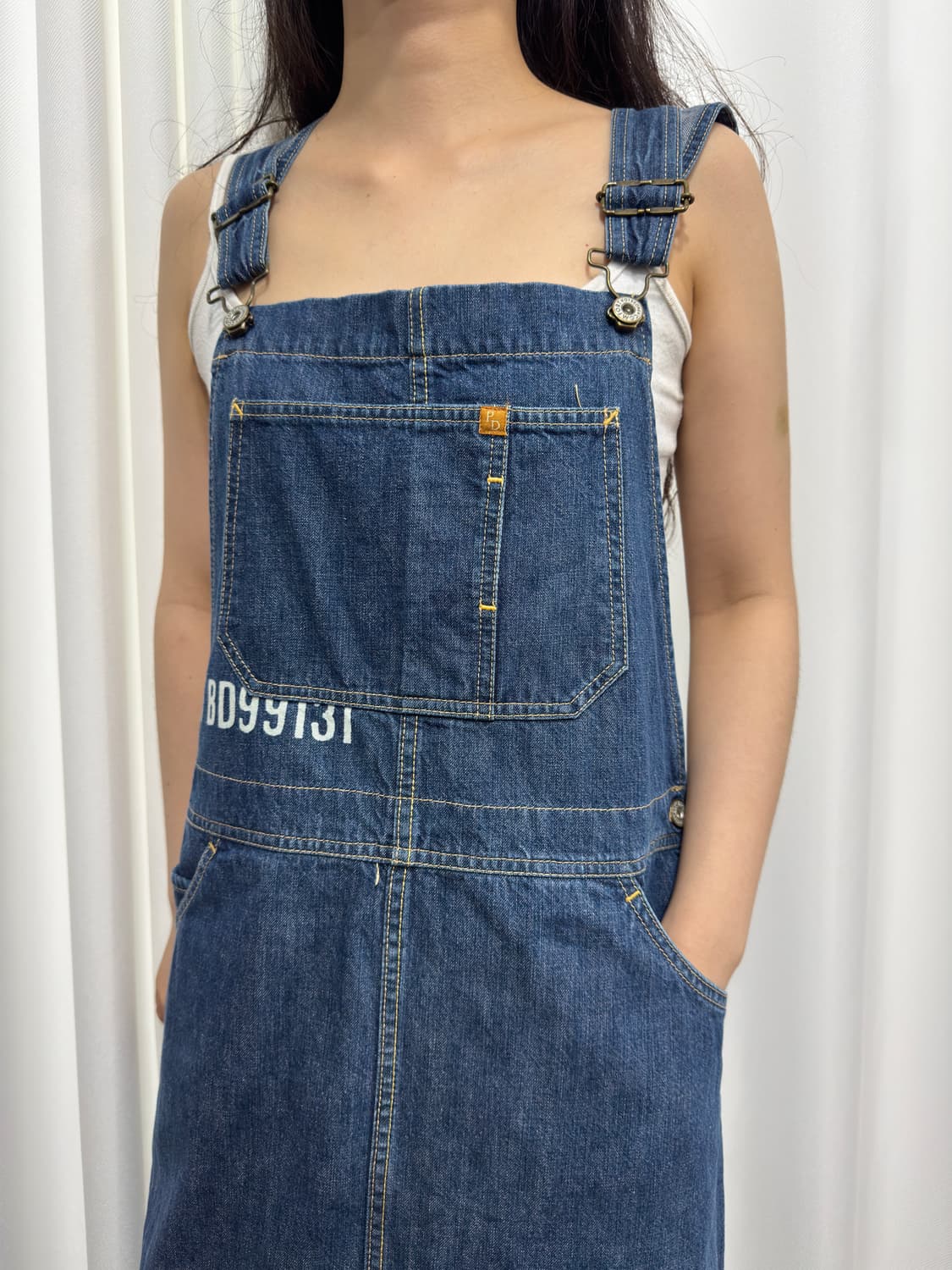 denim maxi overall 상품이미지3