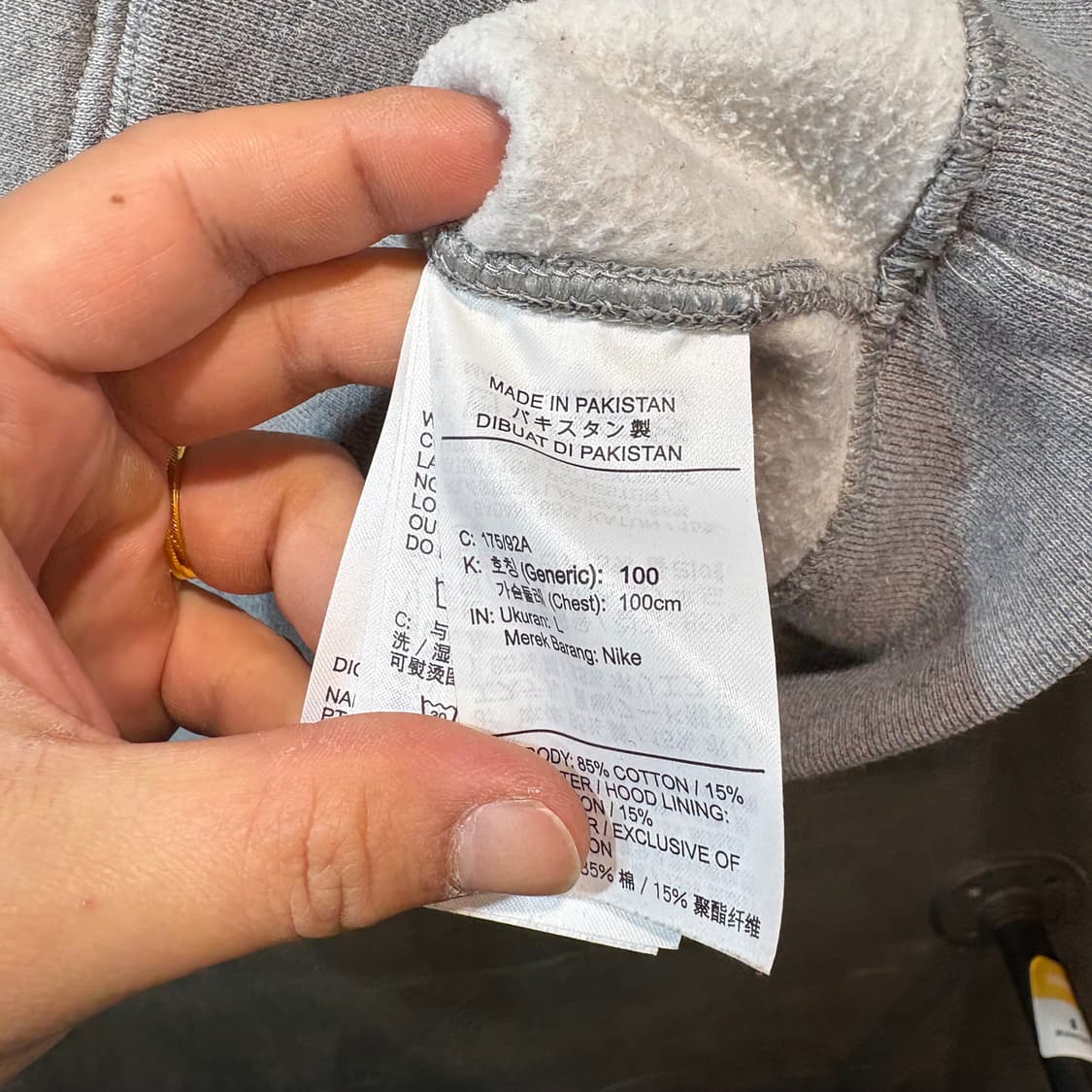 [L] NIKE 나이키 NRG 후드티 상품이미지6