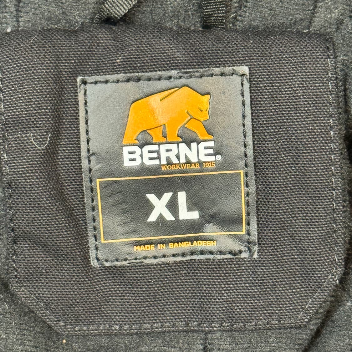 XL) BERNE USA 빈티지 워크웨어 액티브 후드집업 자켓 상품이미지7