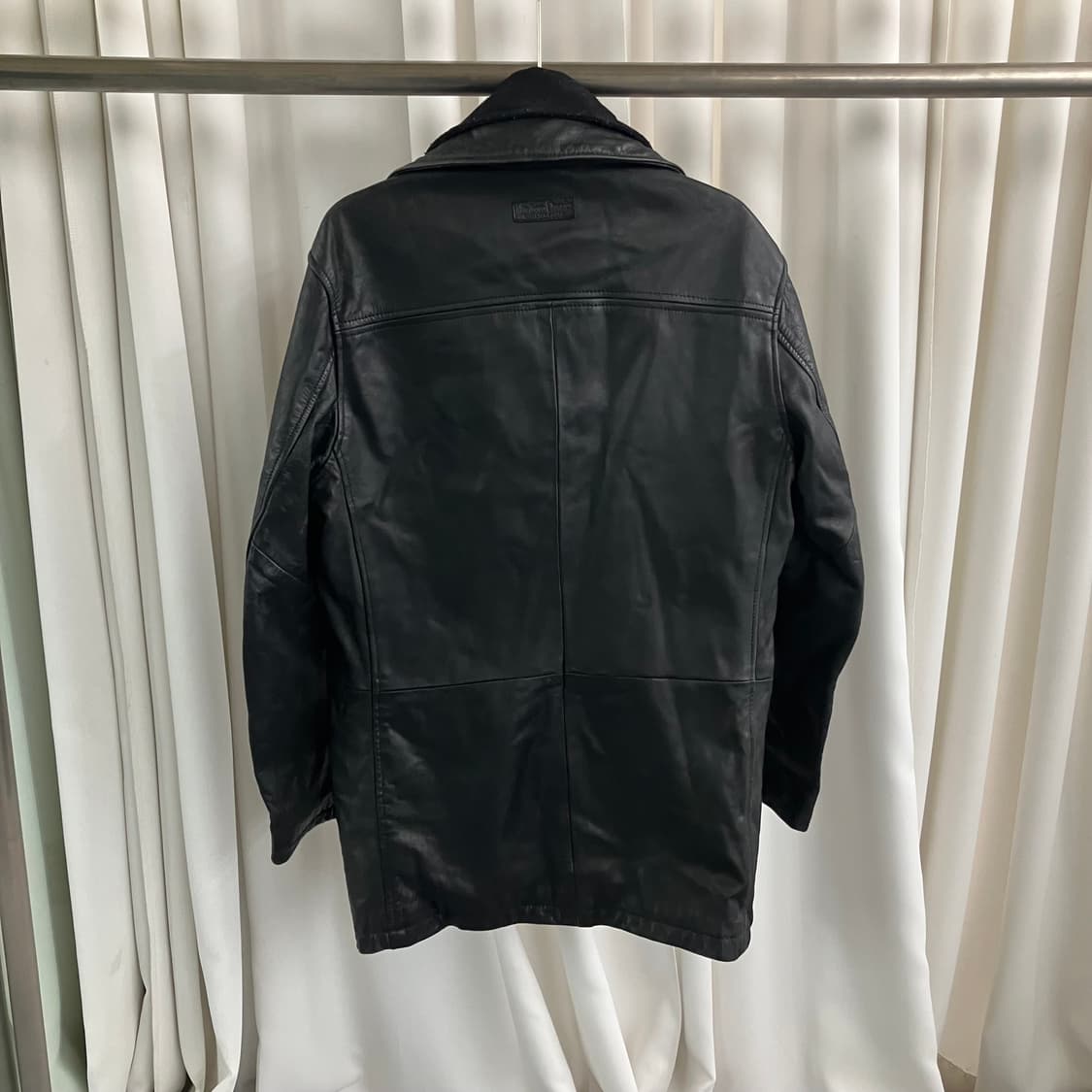 말보로 클래식 블랙 소가죽 자켓 M 상품이미지2