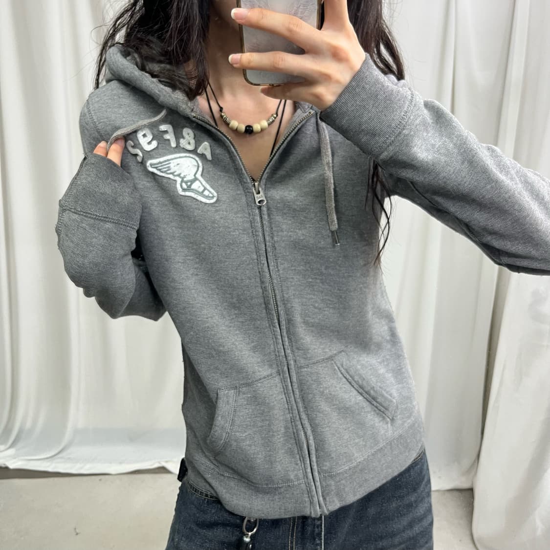 Abercrombie hood zip-up 상품이미지3