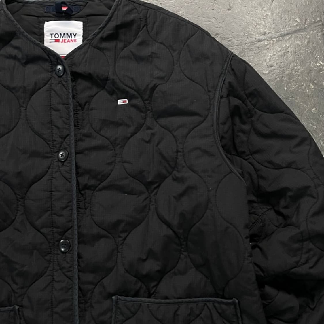 100 타미힐피거 퀄팅 자켓 상품이미지2