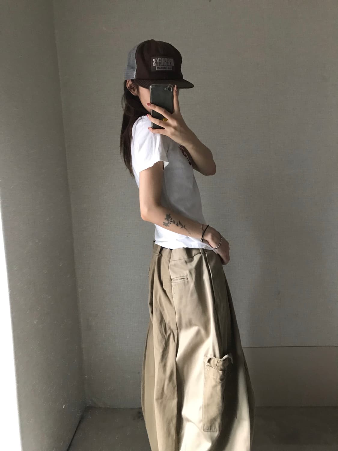 리바이스 화이트 반팔티셔츠 상품이미지2