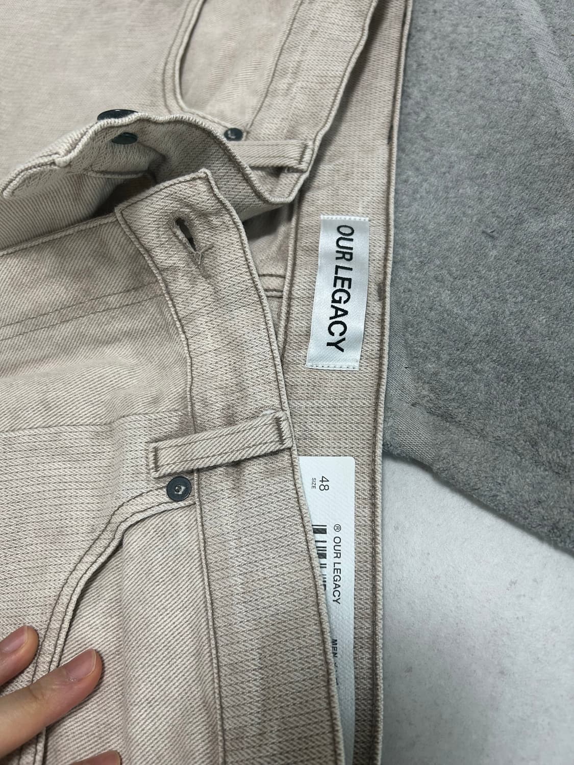 24ss OurLegacy 퍼티그컷 48 (허리 32) 팝니다 상품이미지7