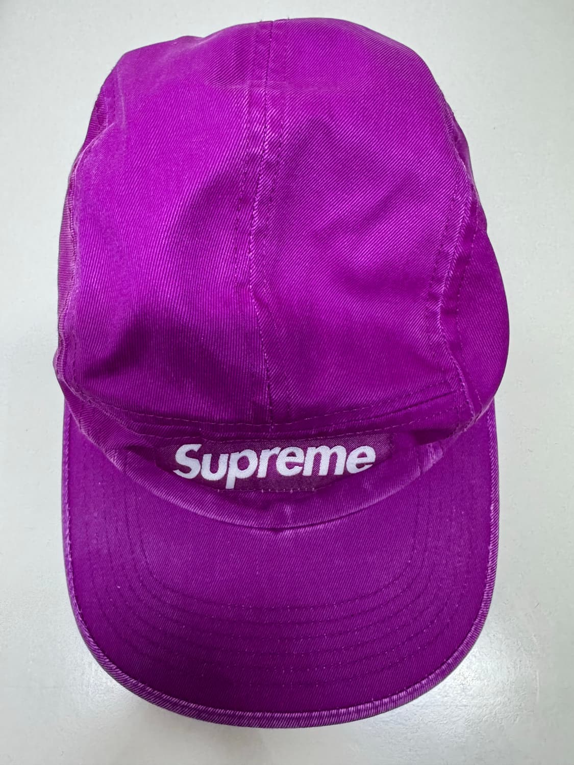 Supreme 슈프림 워시드 치노 트윌 캠프캡 브라이트 퍼플  25SS 상품이미지2