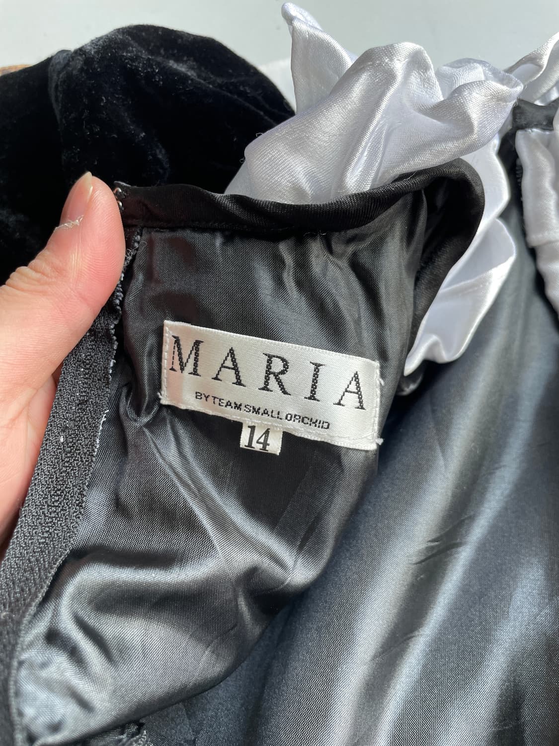 빈티지 maria 코스튬 벨벳 갸루 원피스 J03882 상품이미지10