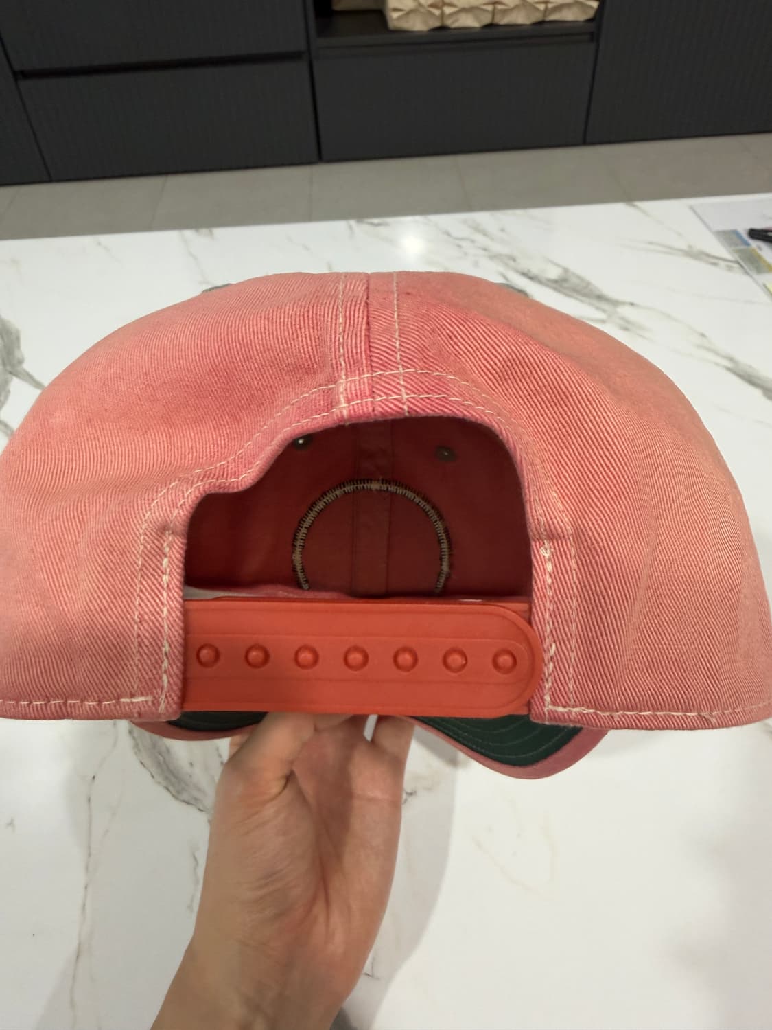 [OS/미품] RRL 윙로고 볼캡 핑크 상품이미지3