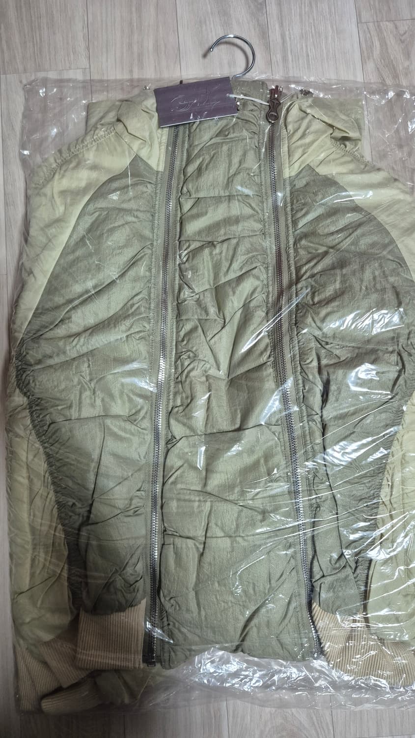 떠그클럽 더블 플라잉 바이오 자켓 베이지 3사이즈 상품이미지2