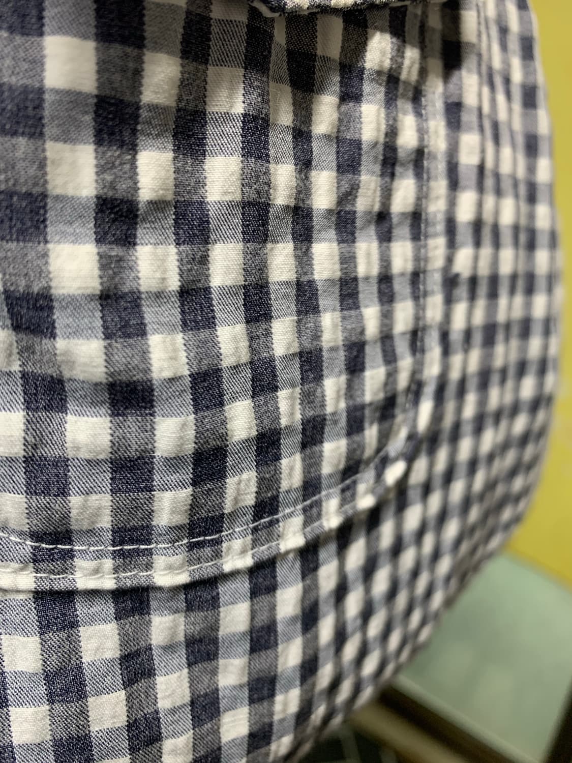 톤 셔츠 체크 남방 미사용품 판매합니다 상품이미지8