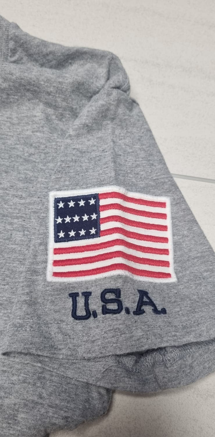 폴로 랄프로렌 USA 반팔티M(10-12) 상품이미지2