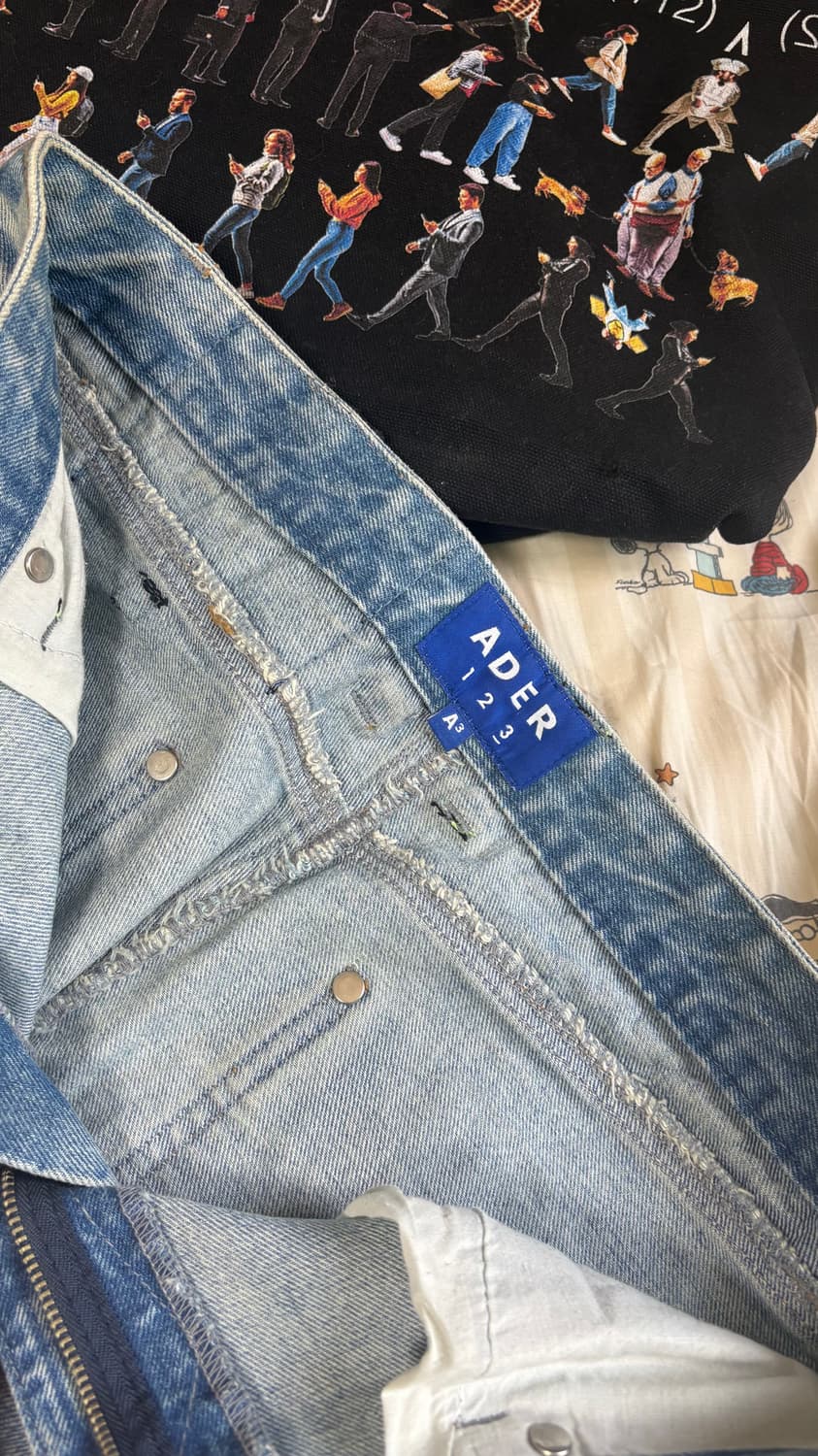 아더에러 20ss tort lap 데님 a3(31-33) 상품이미지7