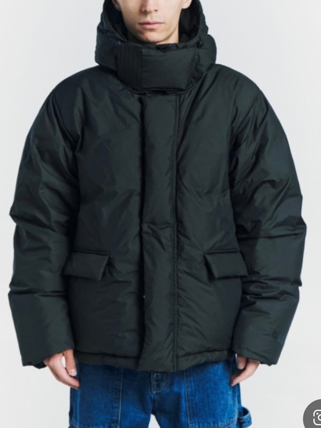 플라스틱프로덕트 패딩 올리브 상품이미지5