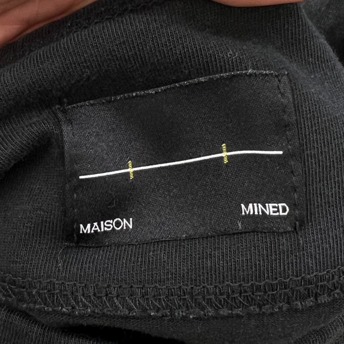 메종미네드 로고 반팔티 r3436 상품이미지5