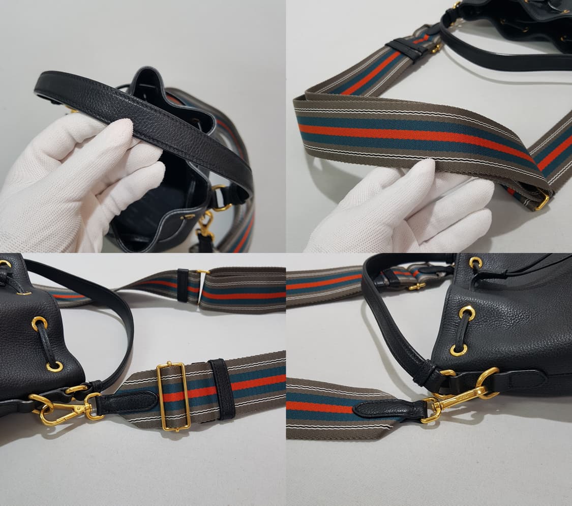 프라다 비텔로 피닉스 버킷백 1BE072 상품이미지7