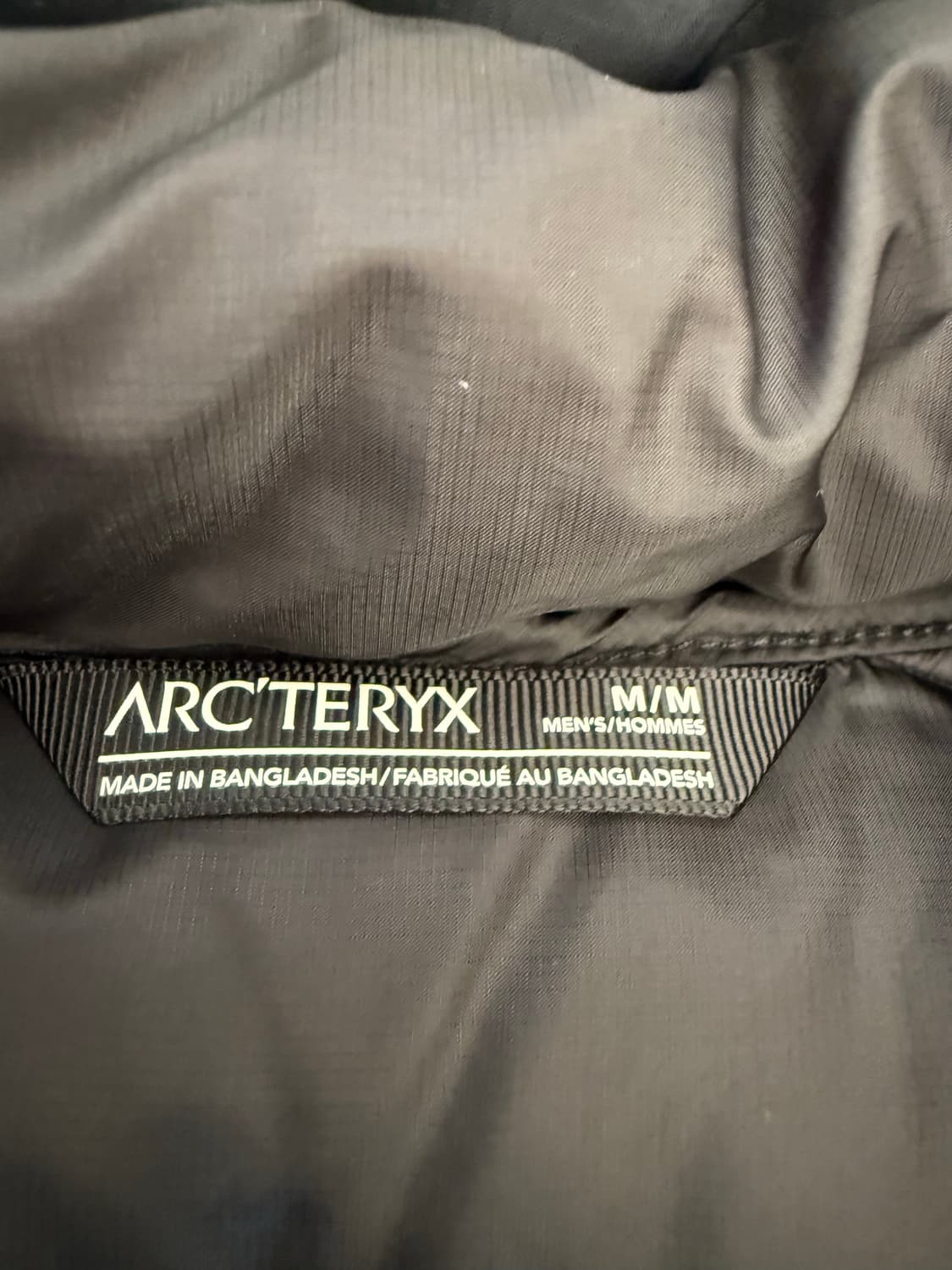 [M] 아크테릭스 토륨 자켓 블랙 논후드 상품이미지4