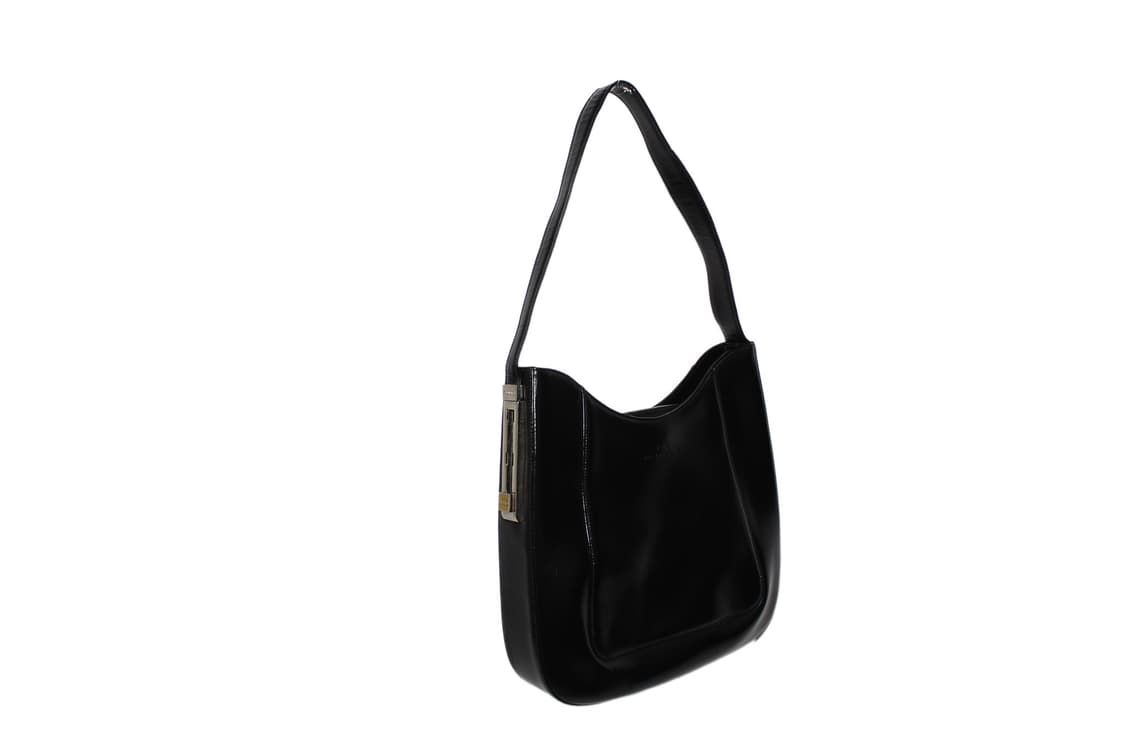 2000s BALENCIAGA 발렌시아가 페이던트 레더 숄더백 상품이미지4