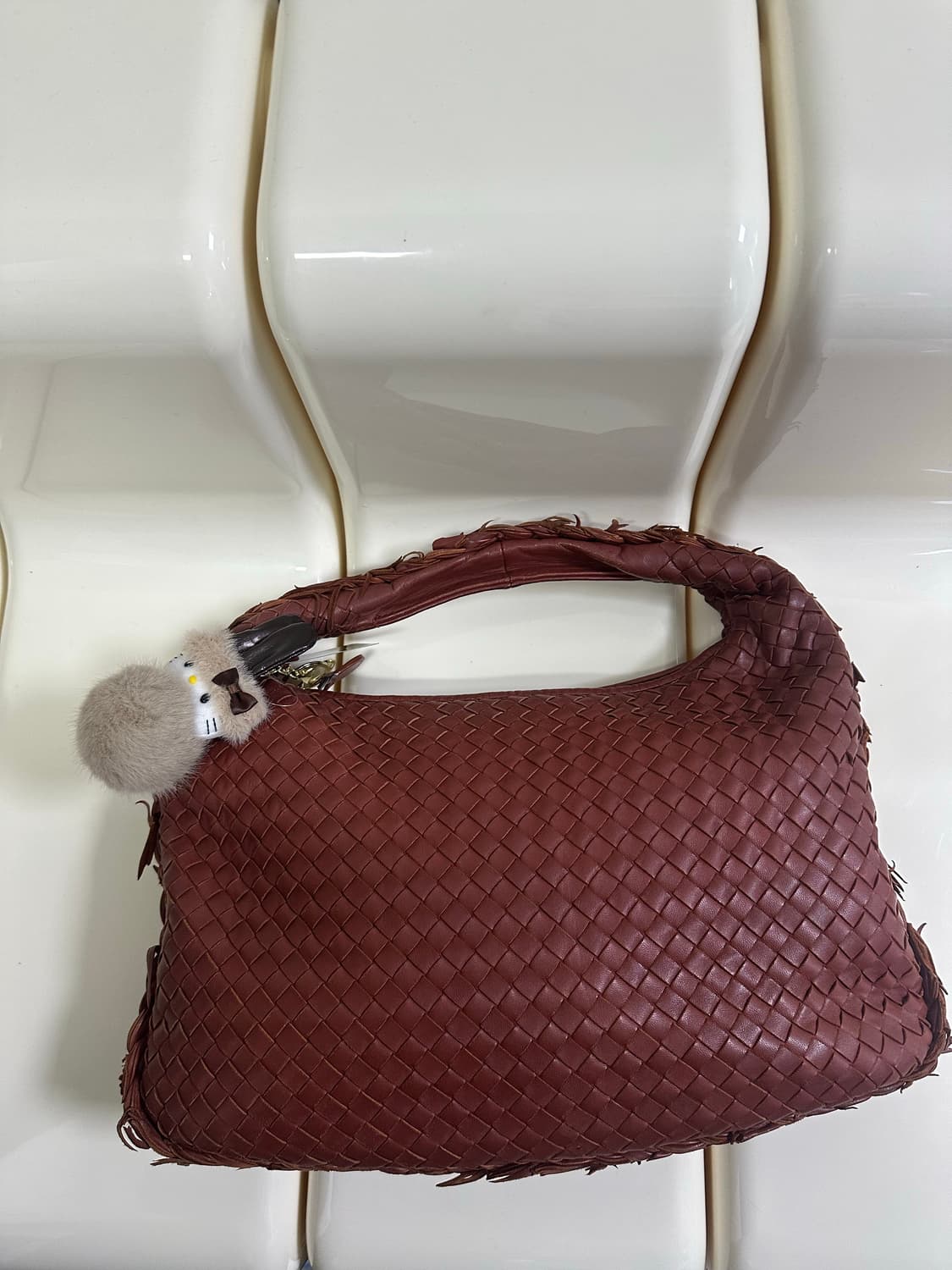 [A 정품] 보테가베네타 호보백 스몰 브라운 상품이미지6