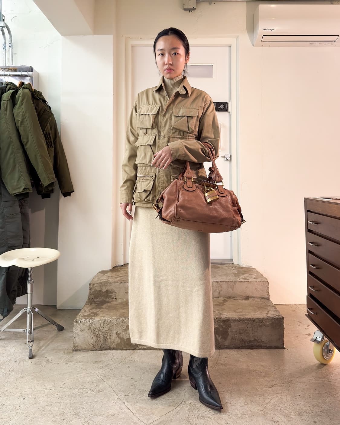 Post Overalls Engineer Work Jacket/ M 상품이미지10