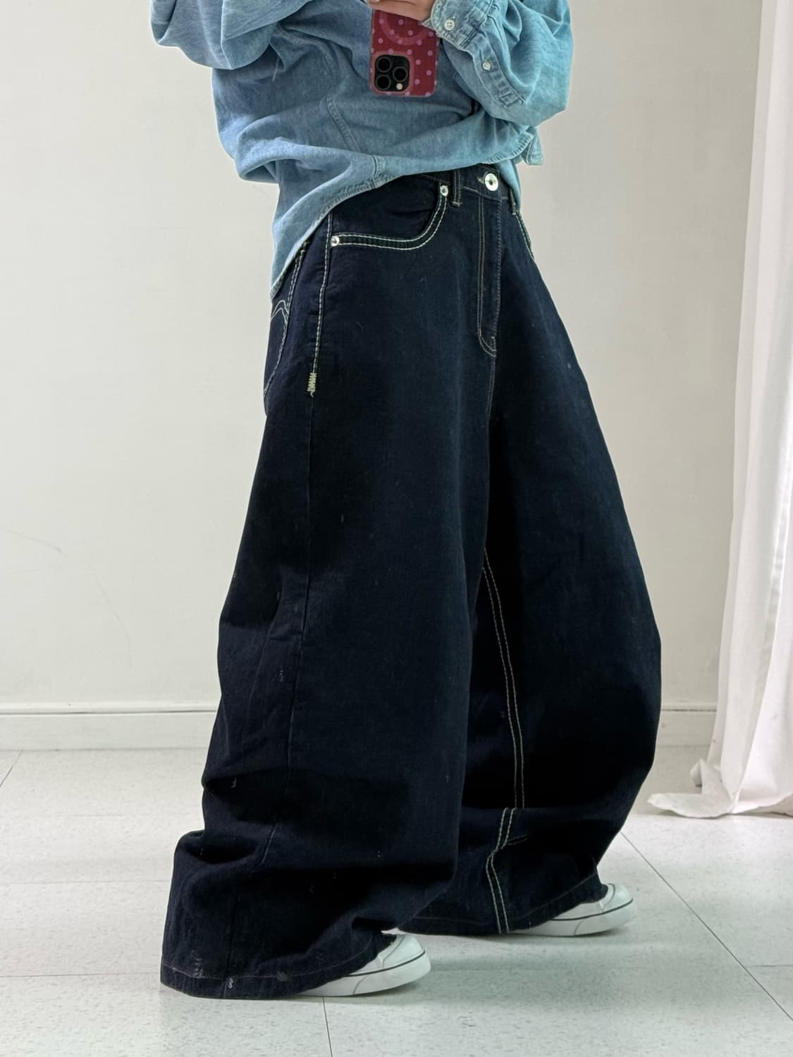 OOT 스티치 데님 팬츠 상품이미지2