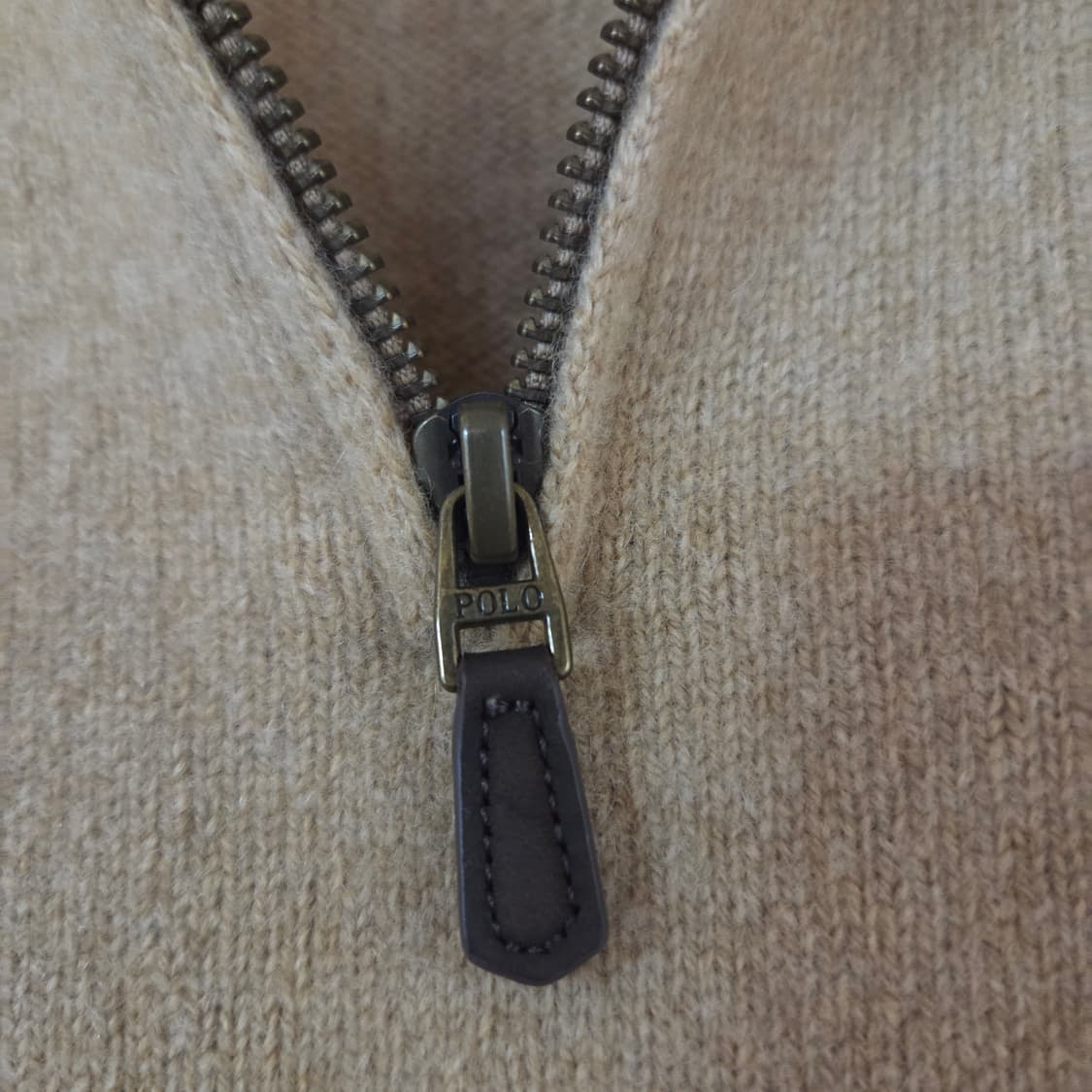 폴로 랄프로렌 울캐시미어 반집업 니트 스웨터 상품이미지5