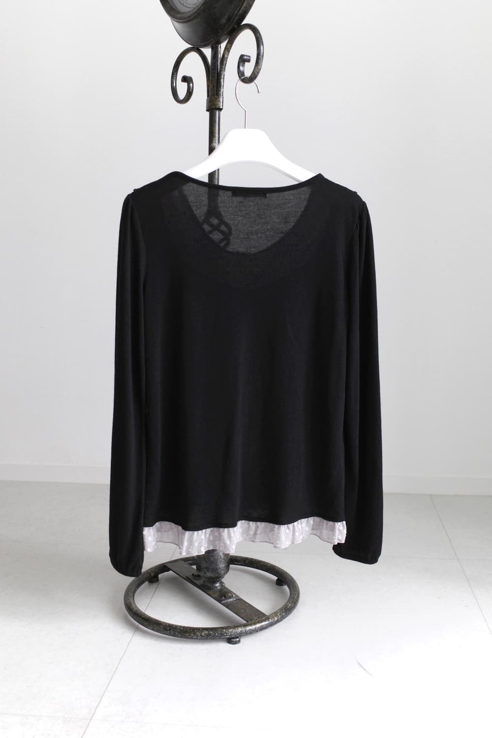 axes femme) dot layerd long sleeve  상품이미지2