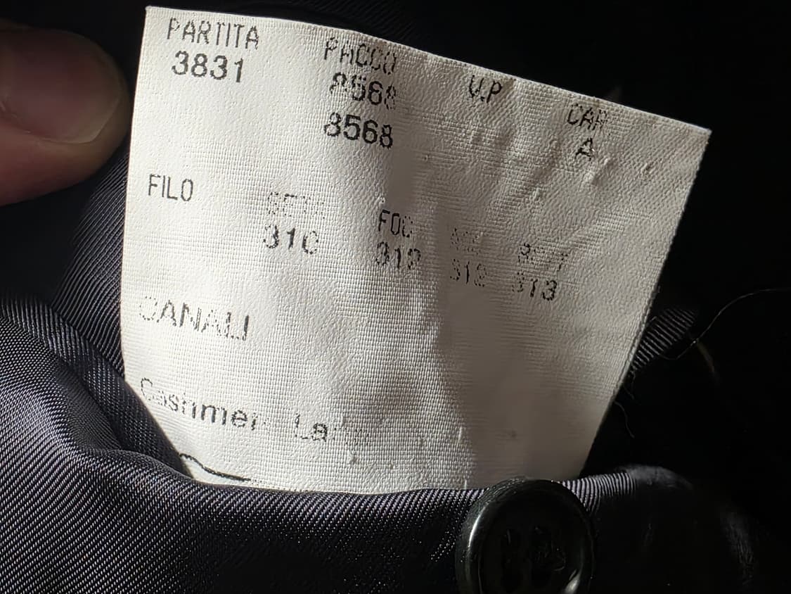 CANALI 캐시미어 헤링본 자켓 (52) 상품이미지7