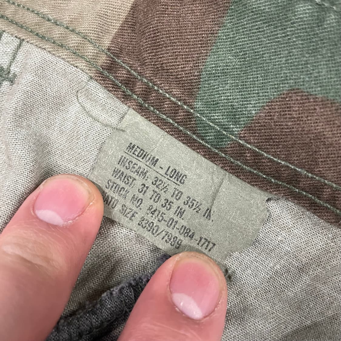 미군 우드랜드 BDU 팬츠 (M/L) 상품이미지5