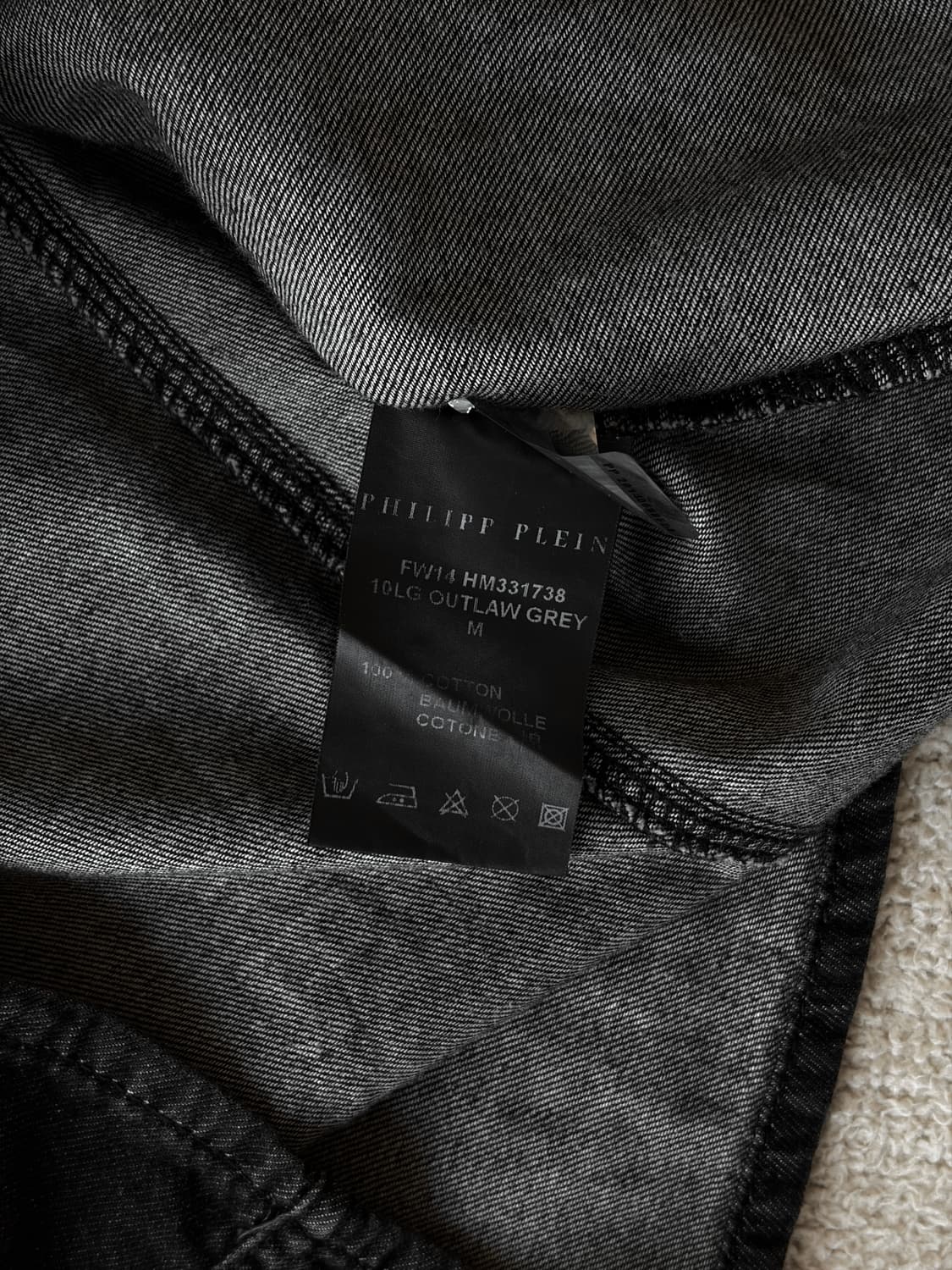 필립플레인 FW14 Marlon Illegal Fight Club 셔츠 상품이미지7