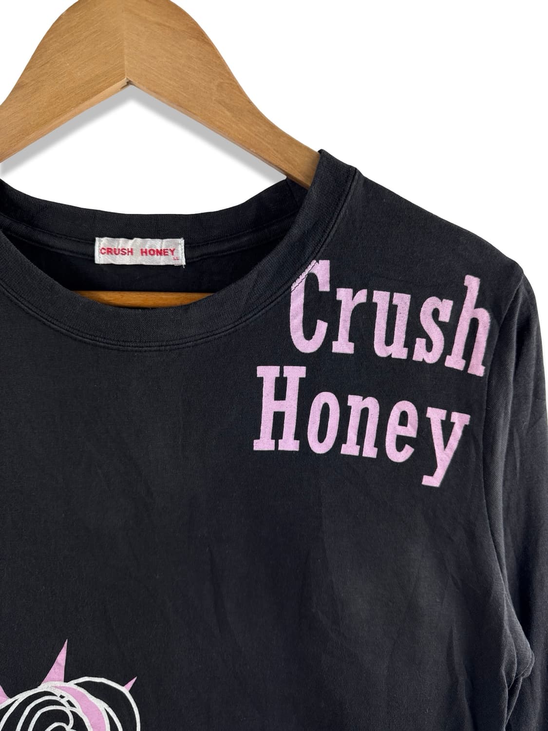 JPN 크러시허니 갸루 프린팅 롱슬리브2372 상품이미지3