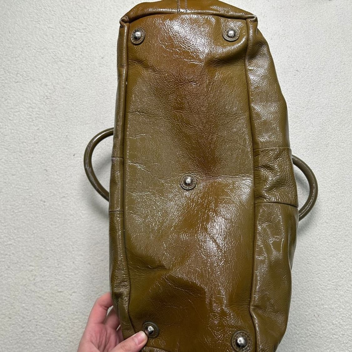 입생로랑 이지 보스턴 레더백 상품이미지5