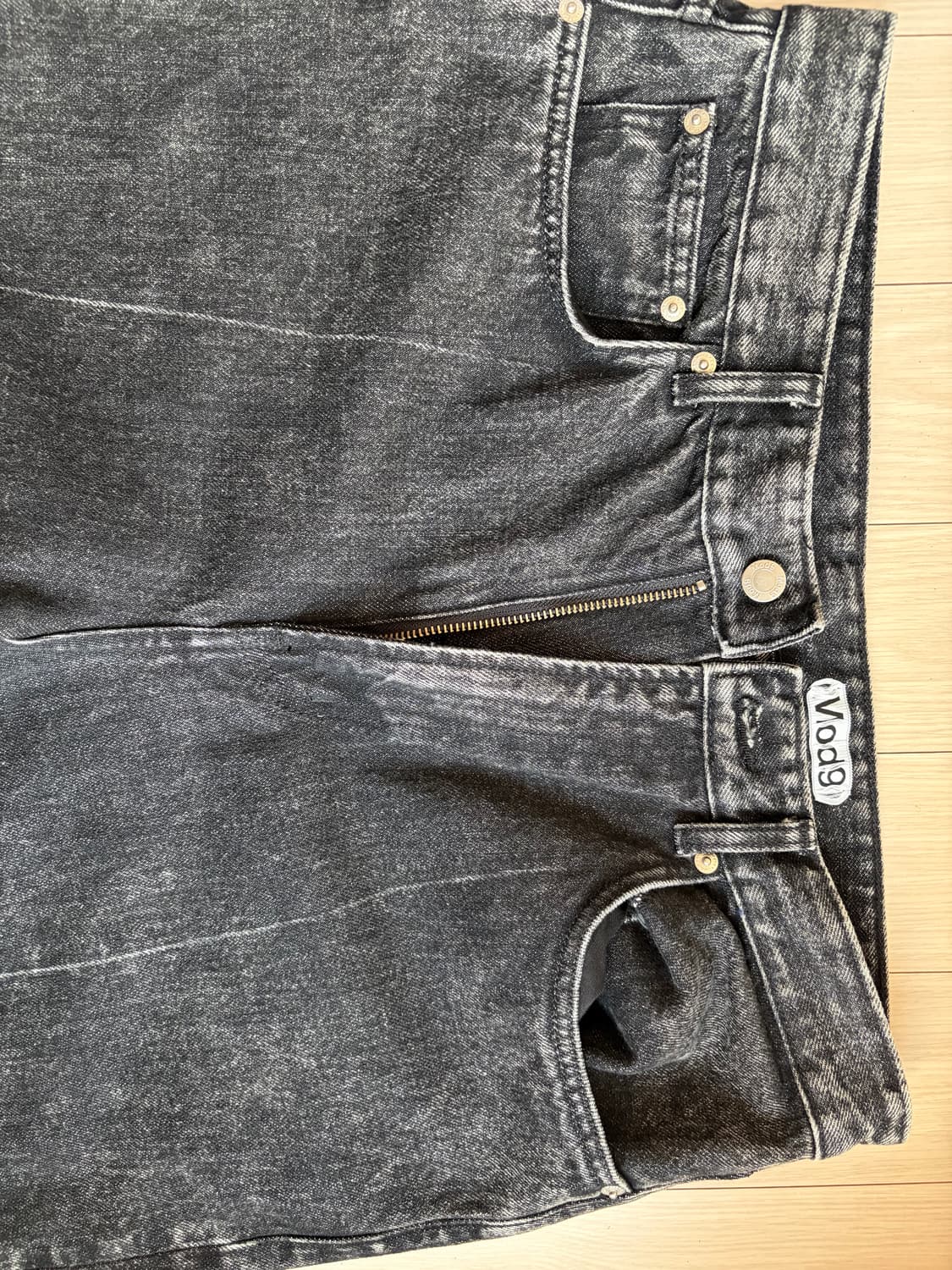 모드나인 흑청바지 상품이미지2