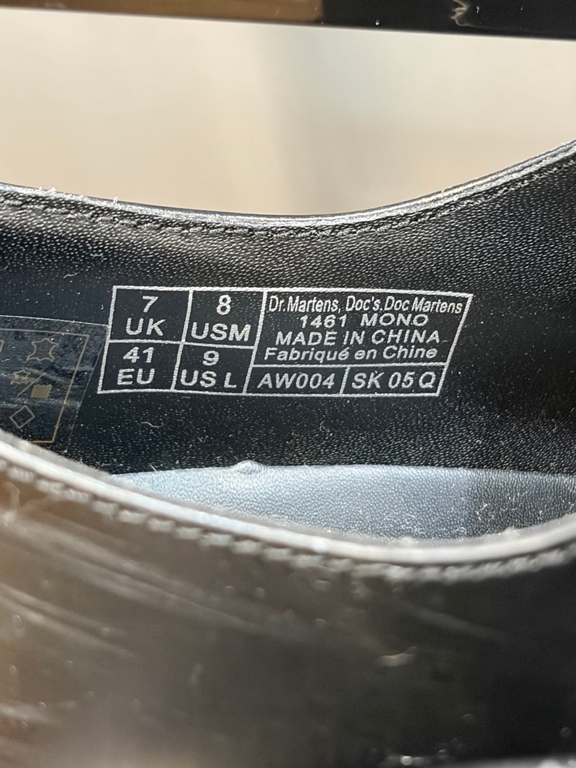 (260) 닥터마틴 1461 3홀 스무스 14.9  상품이미지7