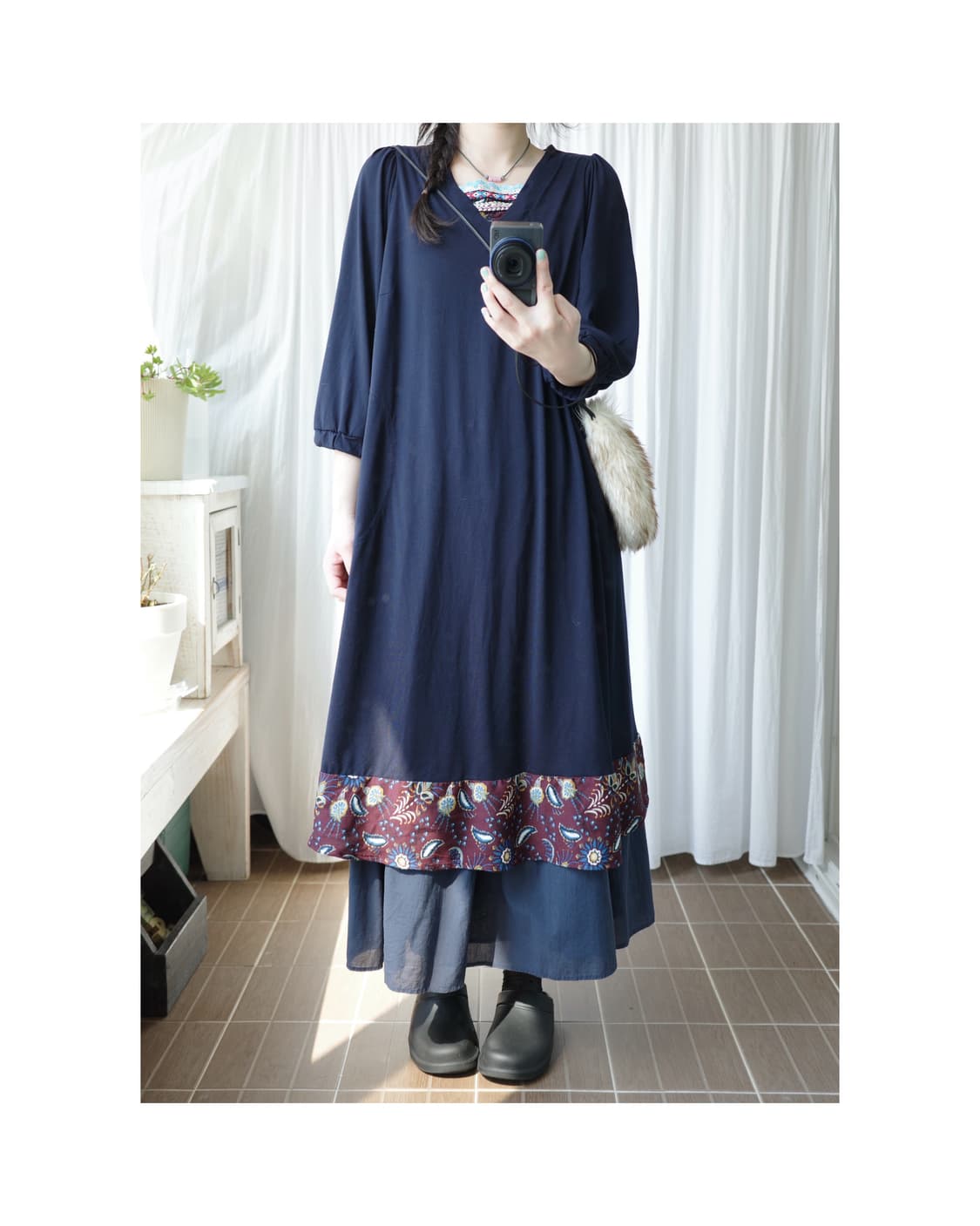 Titicaca navy one-piece 상품이미지1