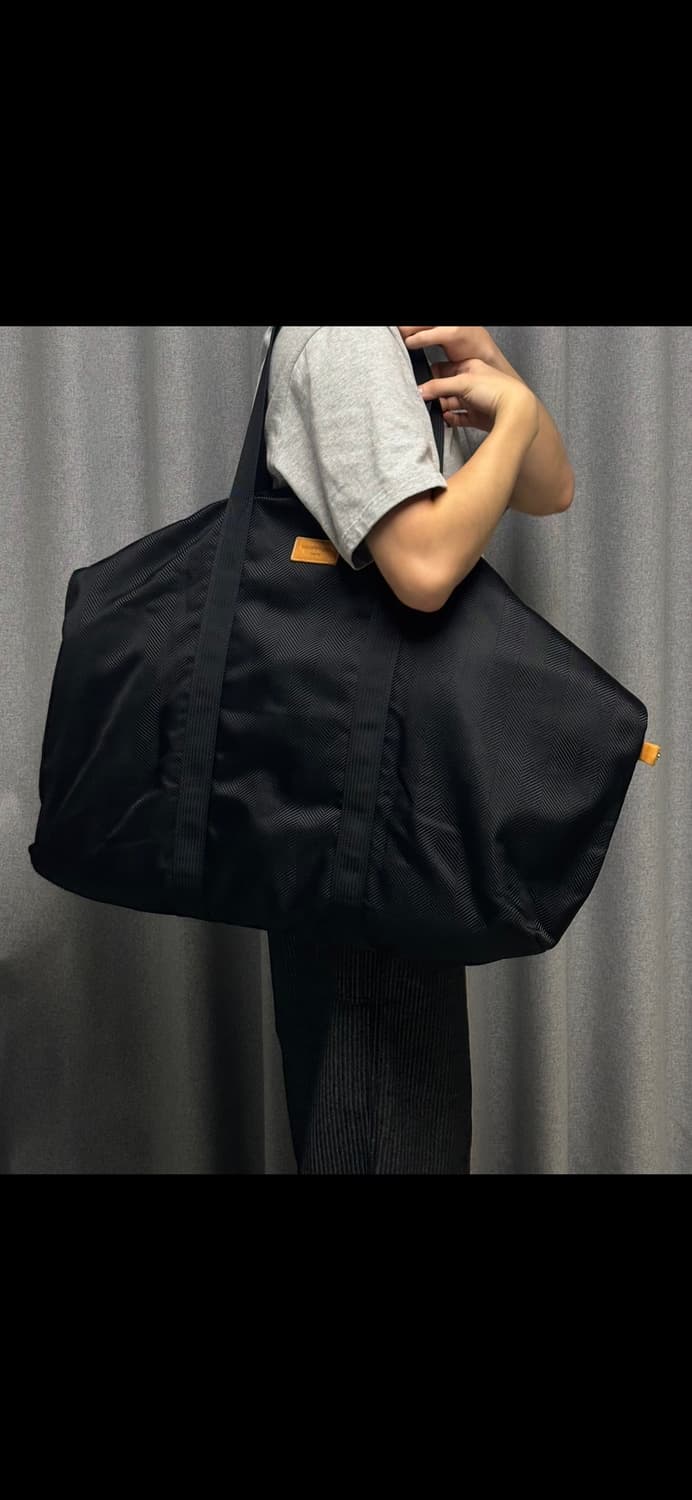 꾸레쥬 블랙 빅 라지 보스턴백   상품이미지4